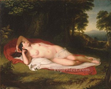  asher oil painting - Ariadne Asher Brown Durand nude